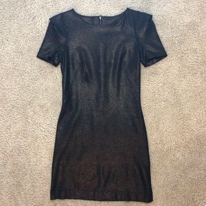 FRENCH CONNECTION Brown Shimmer Dress